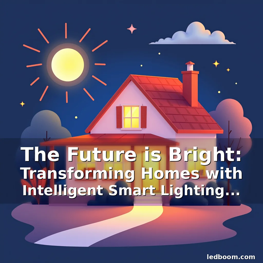 Read more about the article The Future is Bright: Transforming Homes with Intelligent Smart Lighting Systems