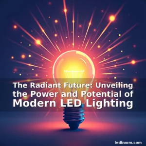 Read more about the article The Radiant Future: Unveiling the Power and Potential of Modern LED Lighting