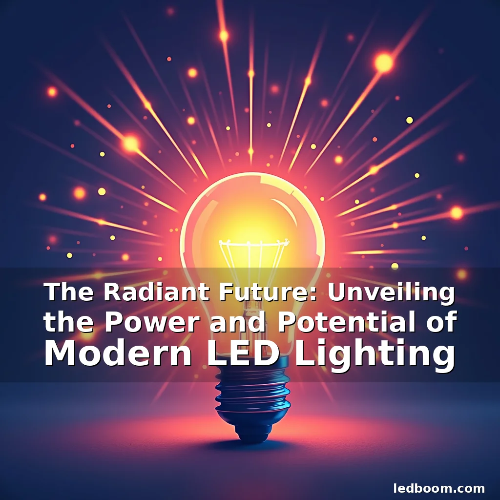 Read more about the article The Radiant Future: Unveiling the Power and Potential of Modern LED Lighting