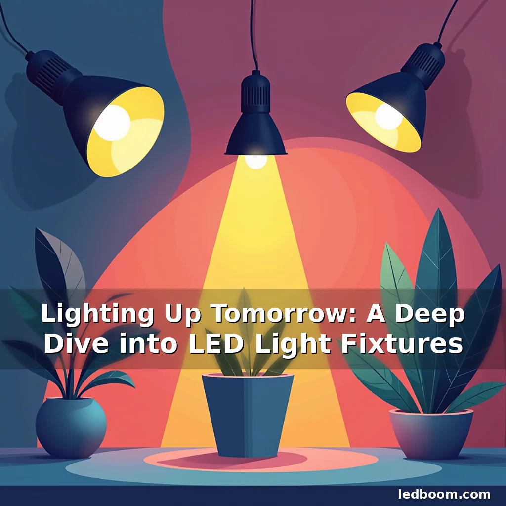 Read more about the article Lighting Up Tomorrow: A Deep Dive into LED Light Fixtures