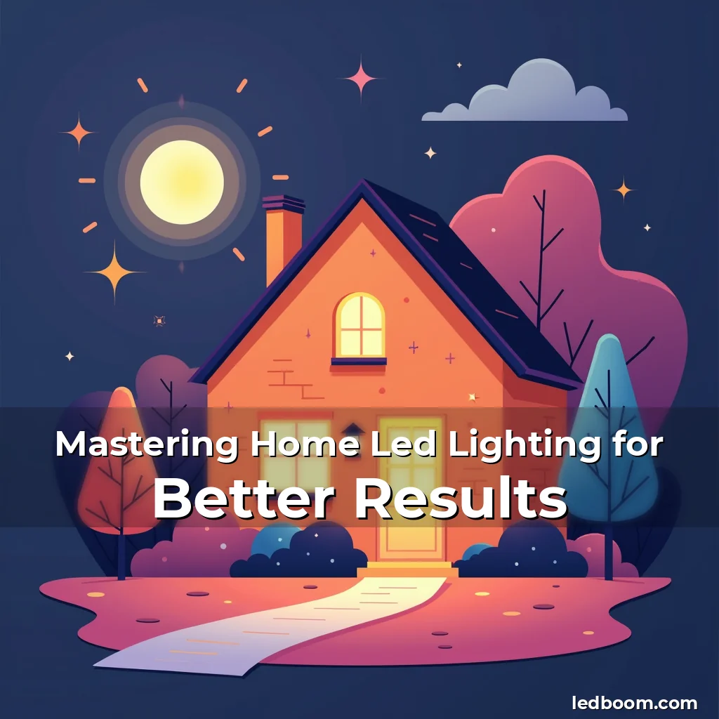 Read more about the article Mastering Home Led Lighting for Better Results