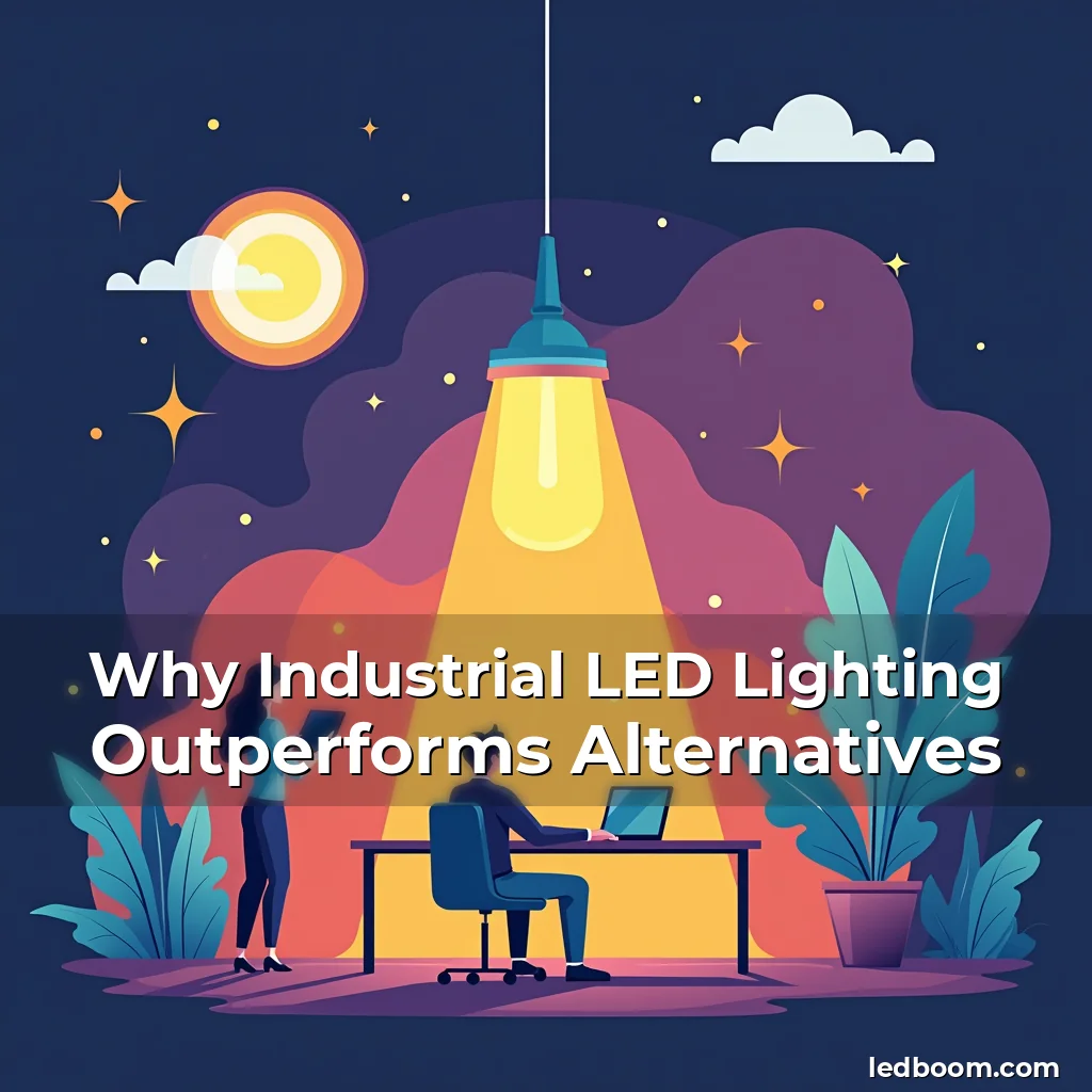 Read more about the article Why Industrial LED Lighting Outperforms Alternatives