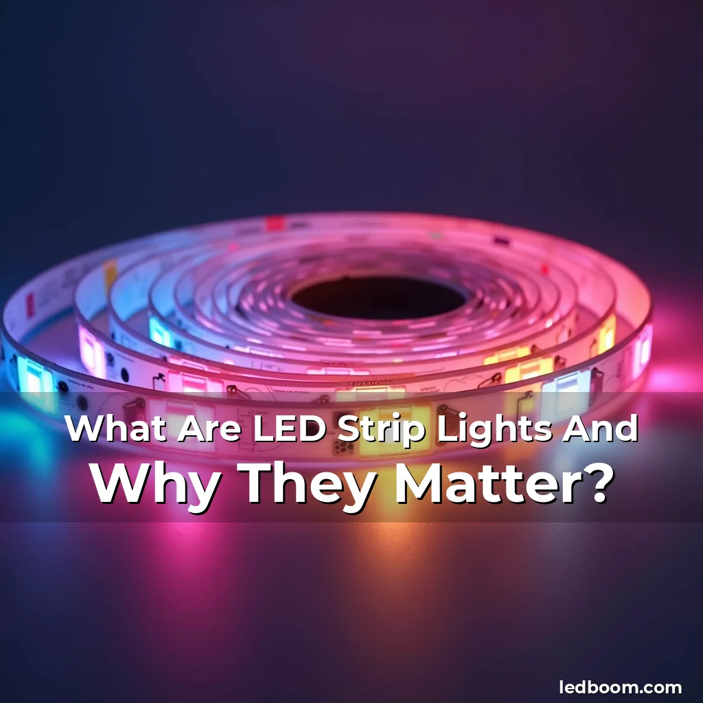 Read more about the article What Are LED Strip Lights And Why They Matter?