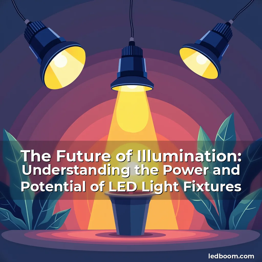 Read more about the article The Future of Illumination: Understanding the Power and Potential of LED Light Fixtures