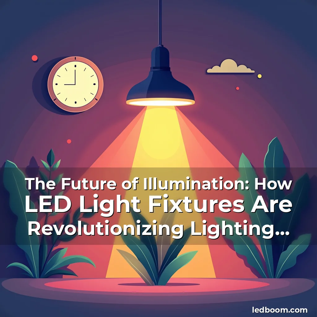 Read more about the article The Future of Illumination: How LED Light Fixtures Are Revolutionizing Lighting Technology