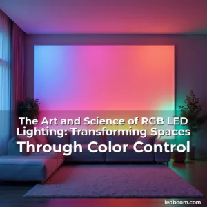 Read more about the article The Art and Science of RGB LED Lighting: Transforming Spaces Through Color Control