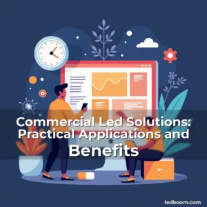 Artistic representation for Commercial Led Solutions: Practical Applications and Benefits