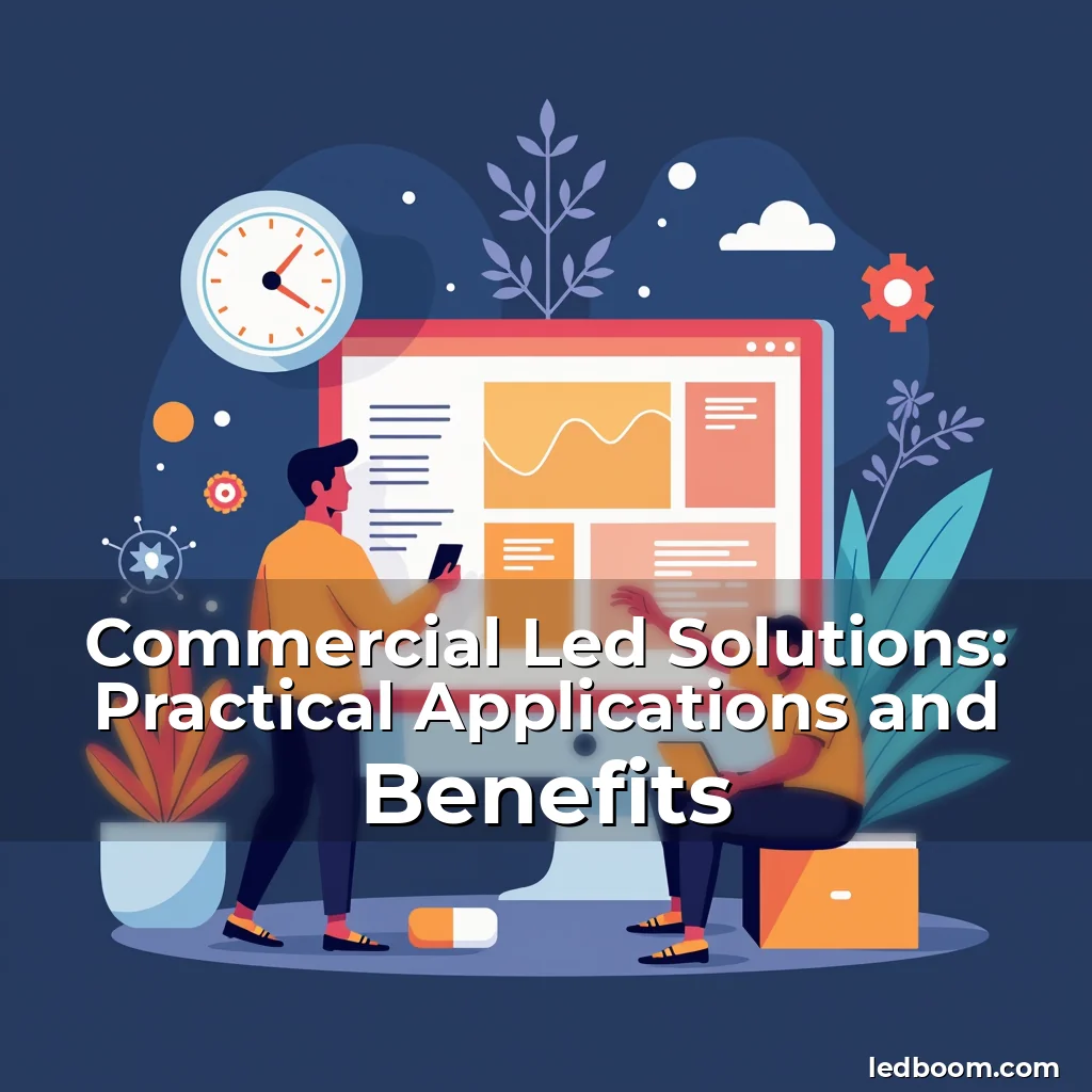 Read more about the article Commercial Led Solutions: Practical Applications and Benefits